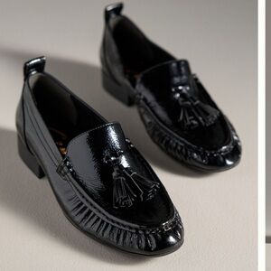 Sam Edelman Black Patent Leather Loafers